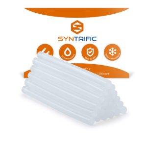 Syntrific 65 Count Hot Glue Sticks Clear Mini Size 