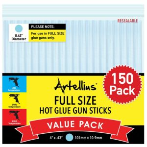 Full Size Hot Glue Gun Sticks Artellius 
