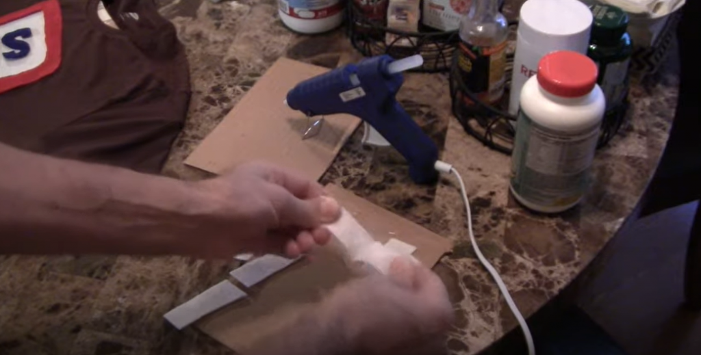 Steps For Using Hot Glue On Fabric