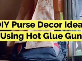 DIY Purse Decor Ideas Using Hot Glue Gun